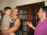 Avec marraine et Zé le 20 Août 2010